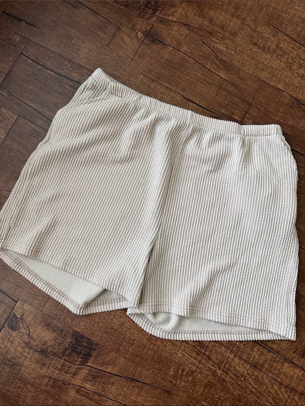 Zenana ribbed pull on shorts